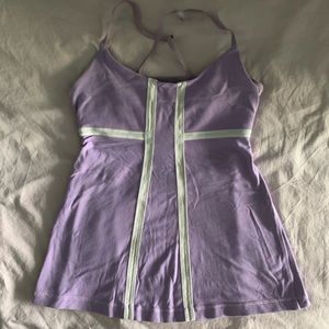 Lululemon tank size 6 with inserted bra